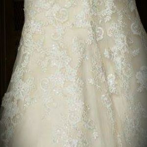 Custom-Beaded Wedding Dress